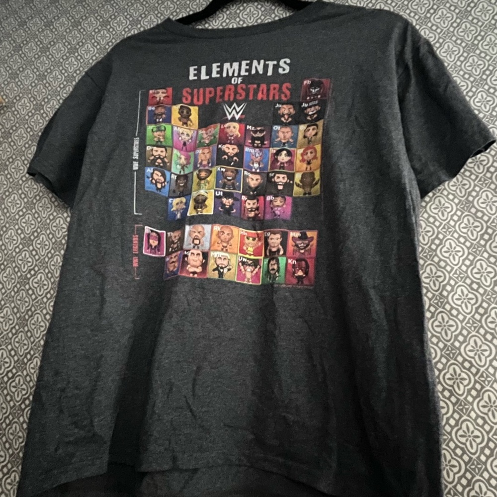WWE Elements Superstars Kids Gray T-Shirt